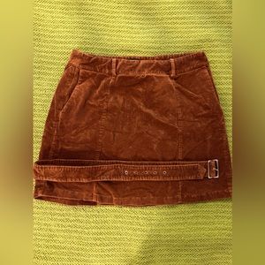 ELOQUII Womens Courderoy Mini Skirt